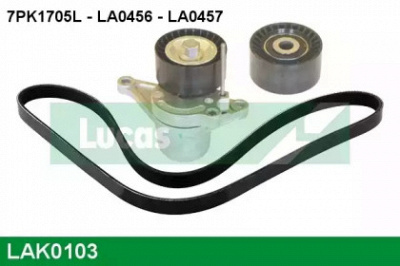 LUCAS ENGINE DRIVE lak0103 -  Поликлиновой ременный комплект